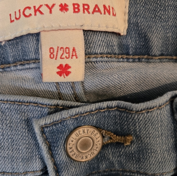 Lucky Brand Light Blue Straight Leg Jeans - Picture 3 of 5